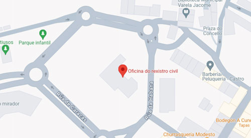 Situación del Registro Civil Lalín