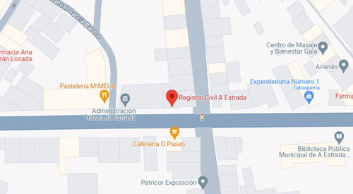 Situación del Registro Civil A Estrada